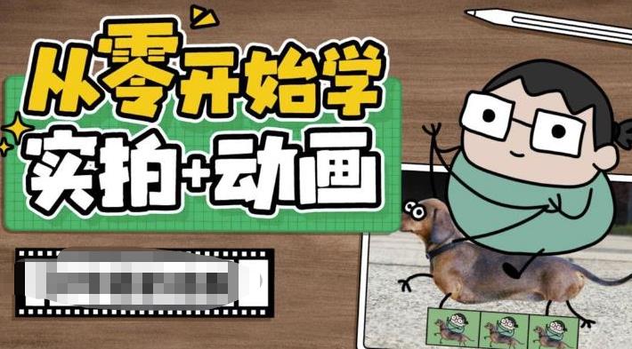从零开始学实拍加动画,实拍加动画创意教程(49节视频课)/G2191期-1 从零开始学实拍加动画,实拍加动画创意教程(49节视频课)/G2191期-1