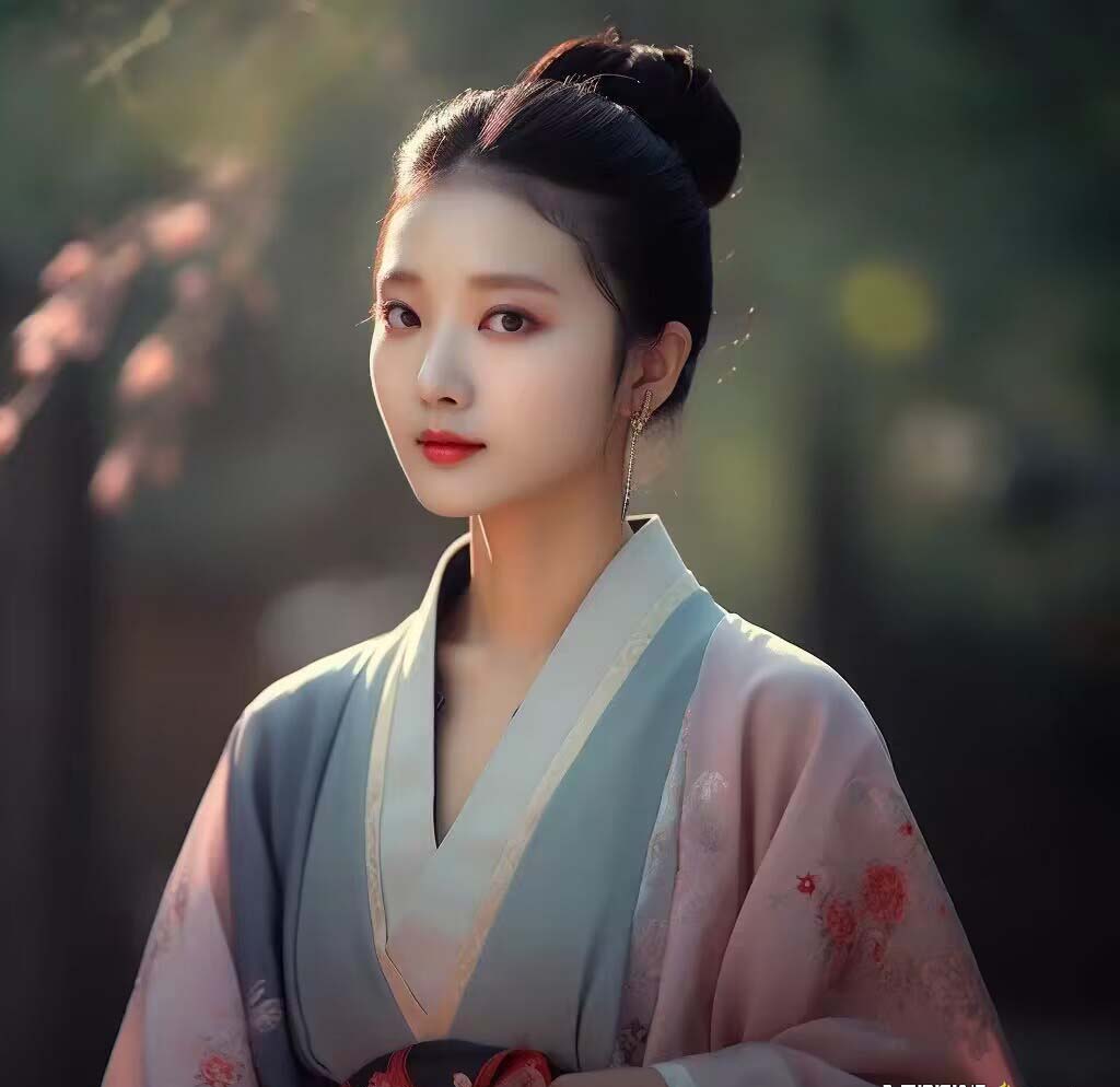 Midjourney关键词-AI生成中国风古装汉服美女人像提示关键词/P1061期