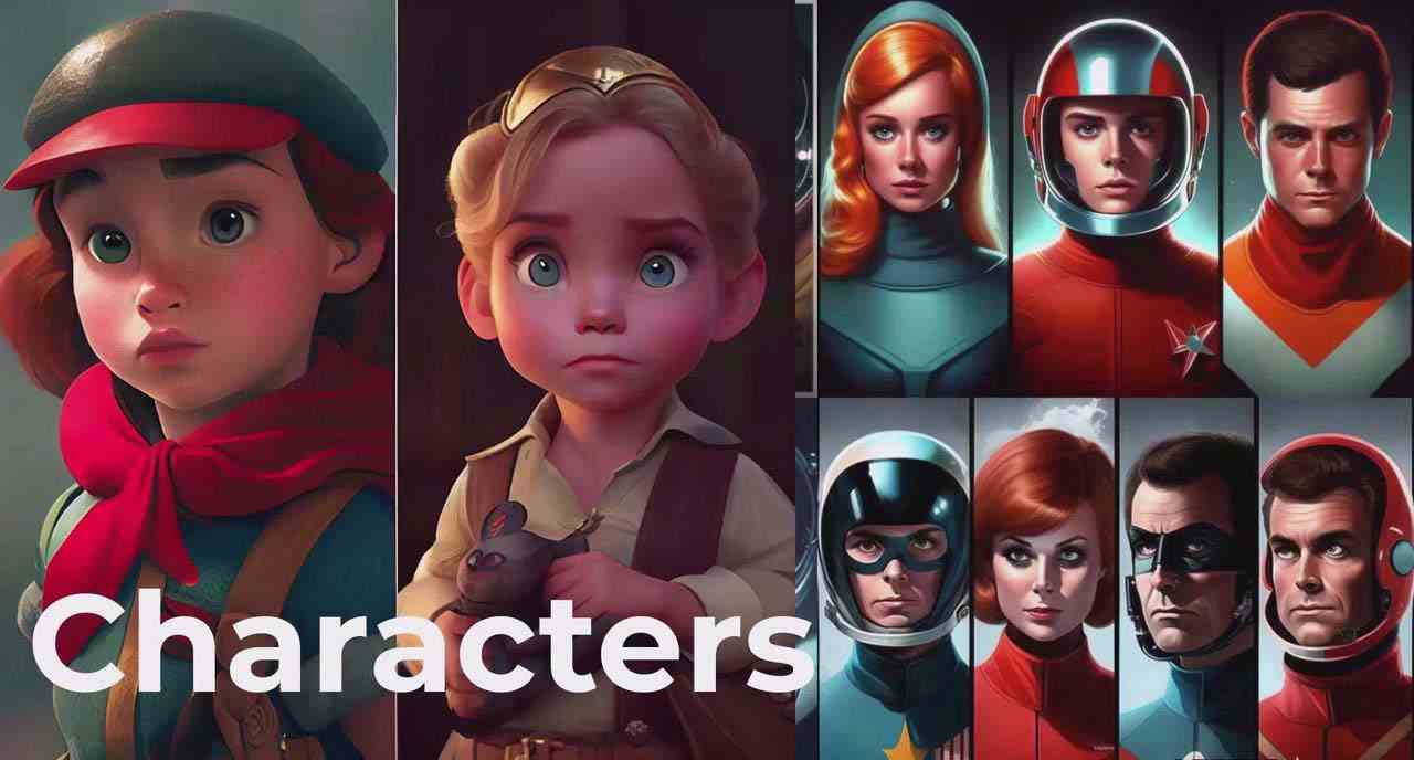 掌握 MidJourney V5 AI + ChatGPT创建一致的角色设计图像-22节课-中英字幕/P1364期