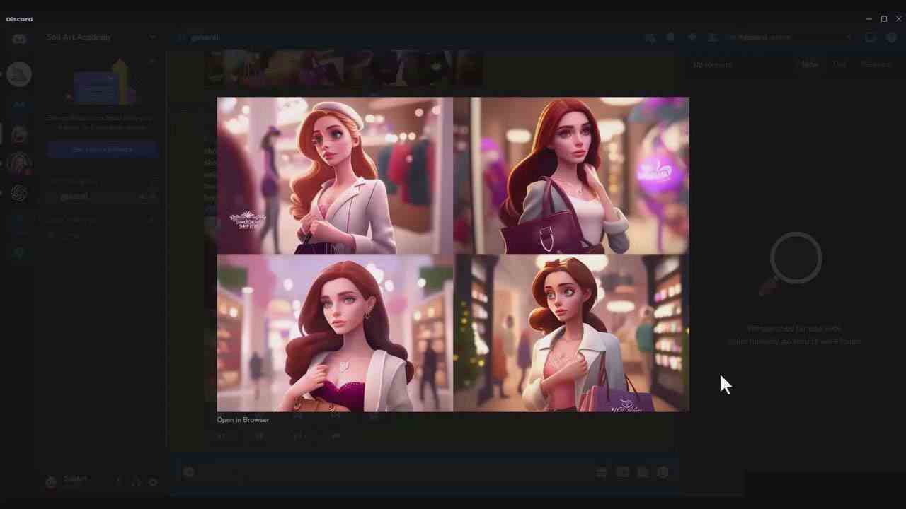 掌握 MidJourney V5 AI + ChatGPT创建一致的角色设计图像-22节课-中英字幕/P1364期